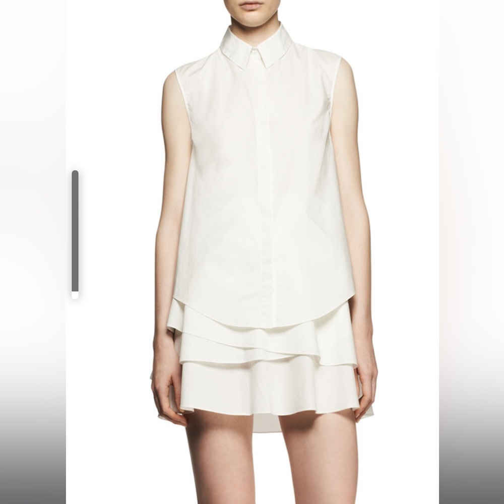 Derek Lam 10 Crosby Layered Shirtdress SZ 2